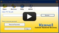 Recover Outlook Password Demo